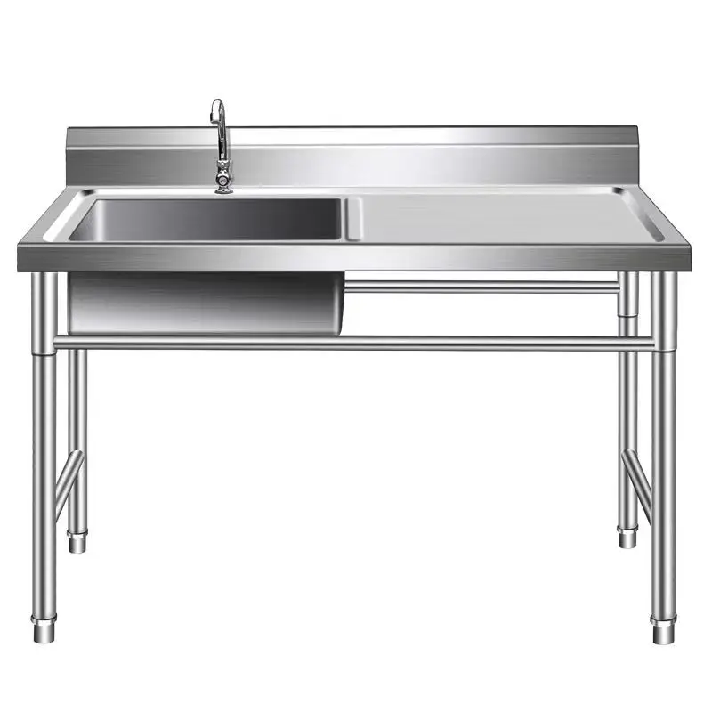 Stainless Steel Freestanding restaurant hand wash sink Restaurant Kitchen Commercial equipment