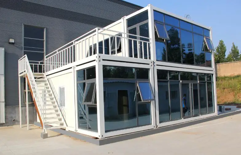 Fold Out House Easy Install Prefabricated Steel House Cabin Resort Container House Flat Pack