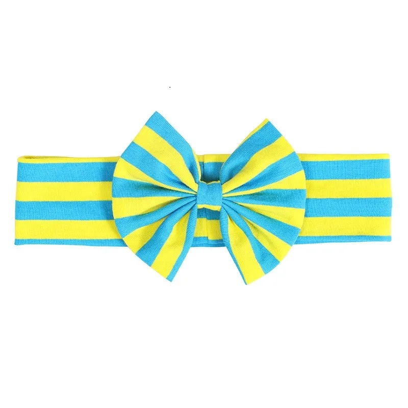 Kids Accessories Wholesale Baby Girls Cotton Wool Bow  Solid Color Baby Headband