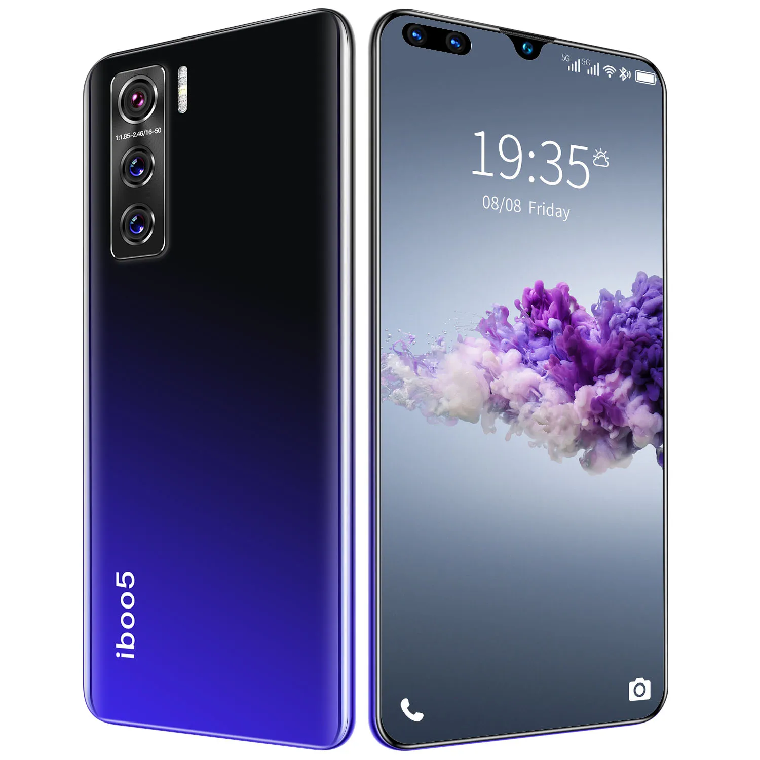  Iboo5 смартфон 10 core 6 7 'FHD 21MP + 48MP 12 Гб 512 1440x3040px мобильный Android 0 с распознаванием лица функцией отпечатка пальца