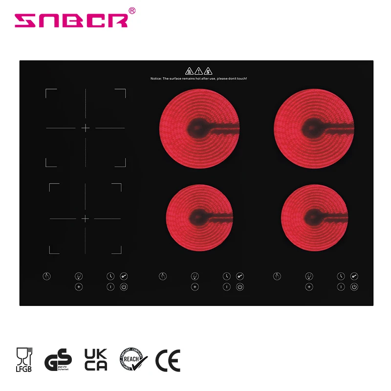 High Quality 9000W Touch Control Kitchen Stove Electric Induction Infrared Cooker