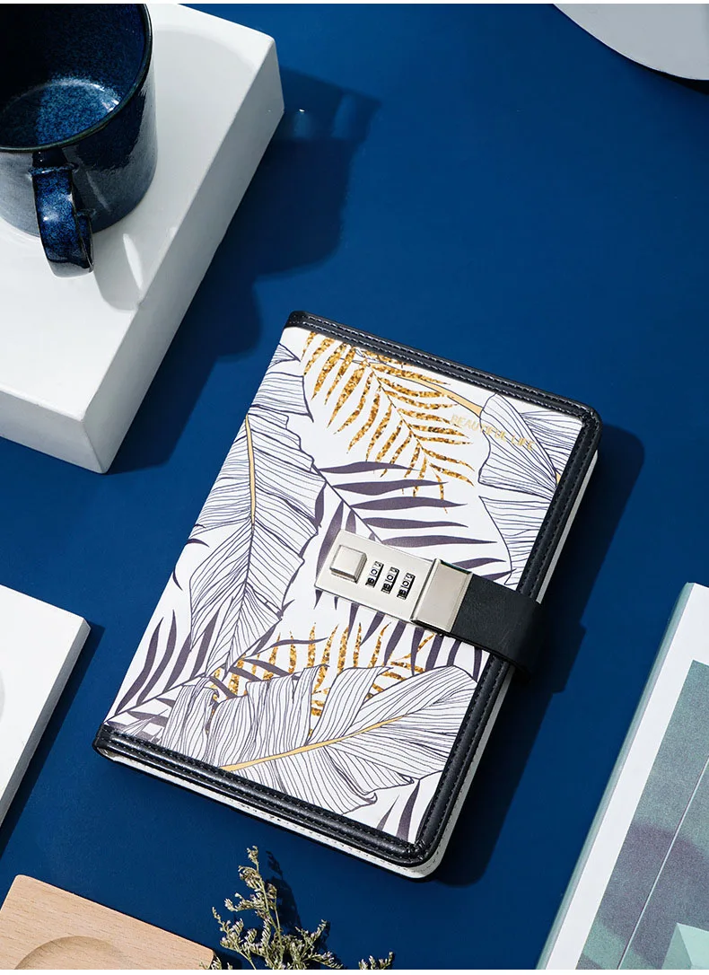 Adult Diary Gift Notebook With Lock  Midori Travelers Notebook Binder For Refills Business Journals