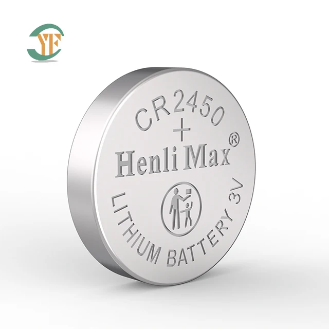 Henli Max CR2450 600 мА · ч 3 0 В основная литиевая кнопка Электронная полка этикетка CR2025/CR2032/CR2430/CR2477 пульт дистанционного управления