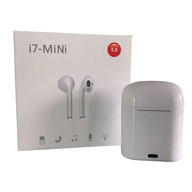 
Classical wireless earphones i7mini tws oem bluetooth wireless Mini i7 tws earphone headphone 