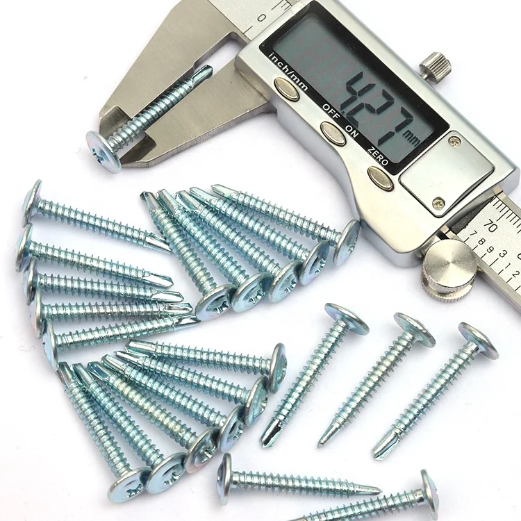 Phillips Countersunk Head Self Tapping Screw Galvanized Cross Flat Head Wood Screw Drywall Nail M3.5 factory price