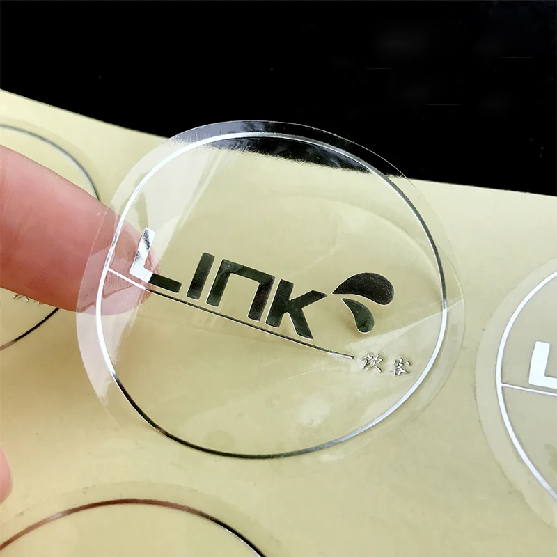 Waterproof adhesive foil jar label vinyl paper clear gold pvc sheets letter  custom sticker sheet