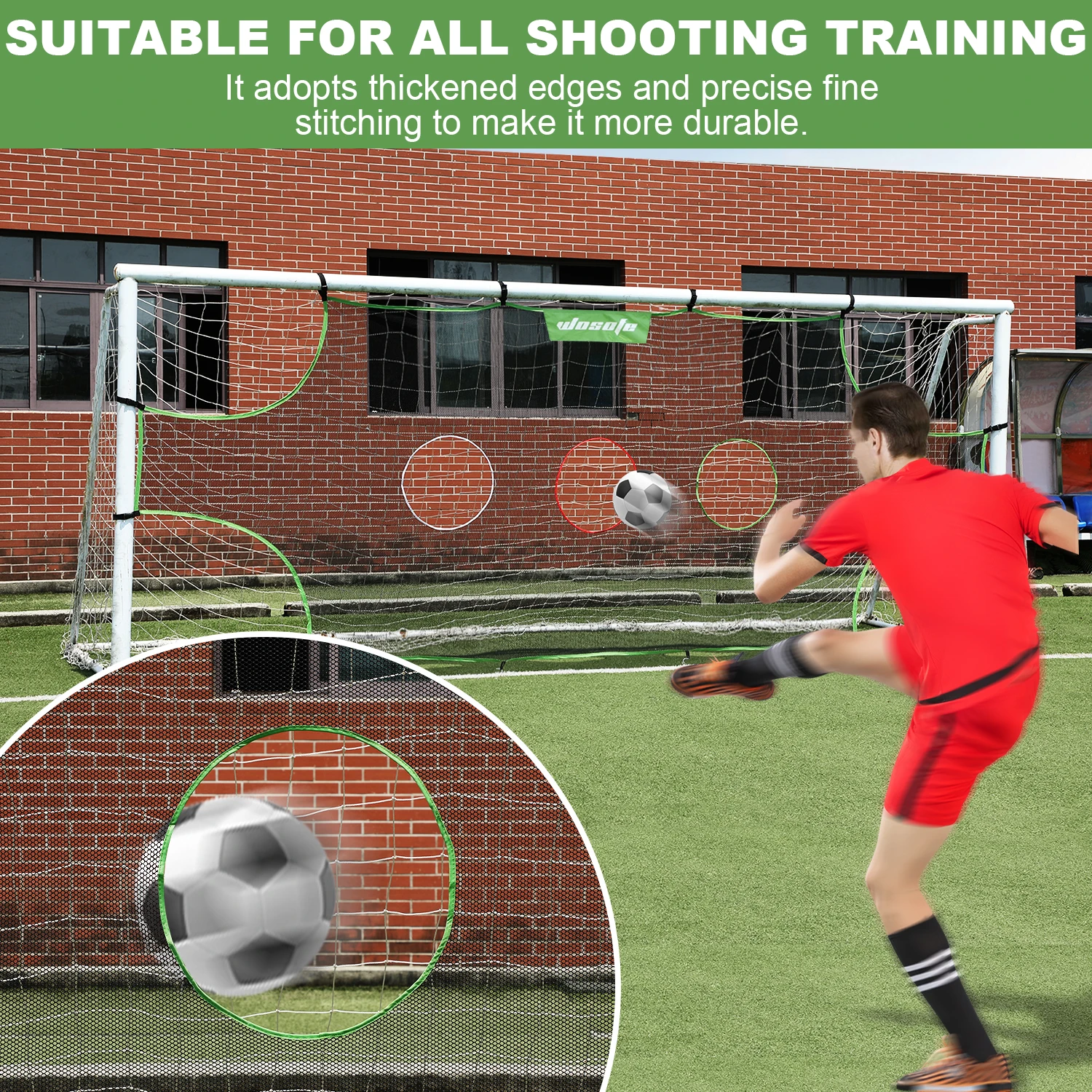Wholesale soccer goal target soccer training equipment network to improve the accuracy of kicking practice shooting and training