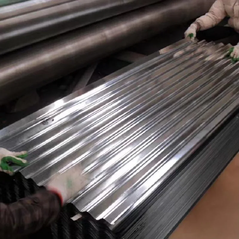 Заводская цена PPGI GI гофрированная металлическая кровля 22 калибра оцинкованный стальной лист