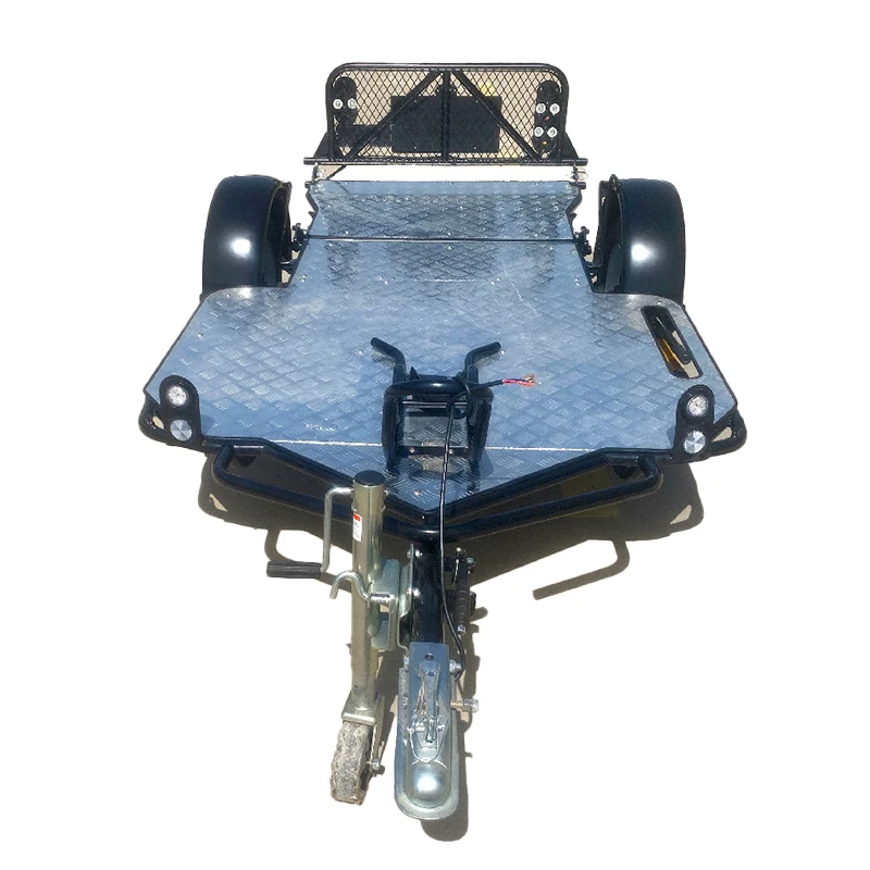 One-Wheel Motorcycle Trailer for ATV Convenient and Portable Motorcycling Accessories