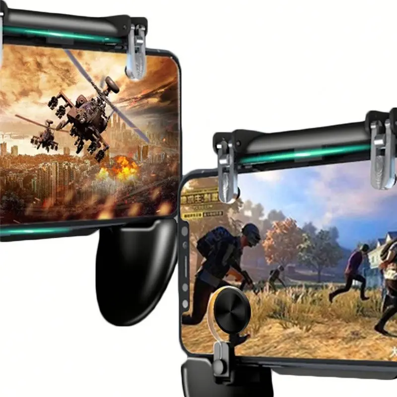 w11for  Pubg Game Gamepad Mobile Phone Game Controller l1r1 Shooter Trigger Fire Button For i Phone Android Joystick