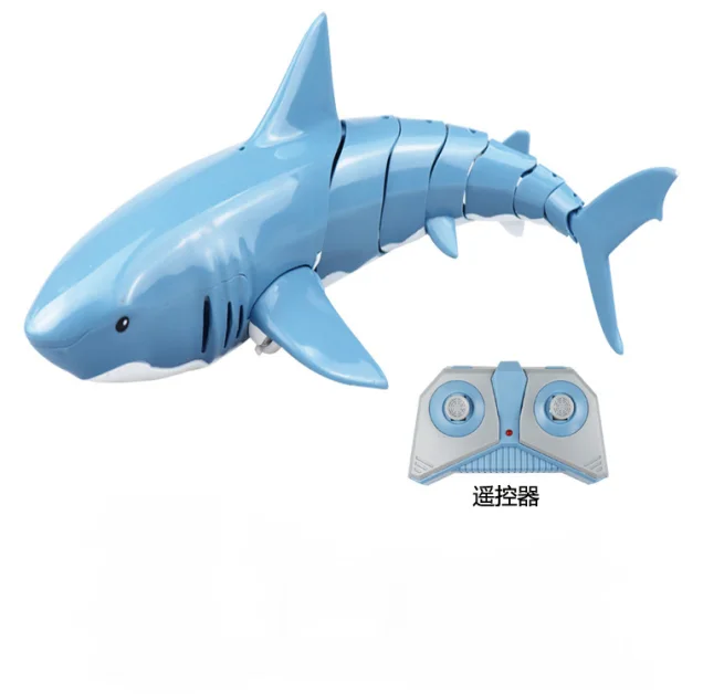 2,4 ГГц 4CH 2,4G плавающая электрическая имитация движения Rc акула животные игрушки с дистанционным управлением Летающая акула