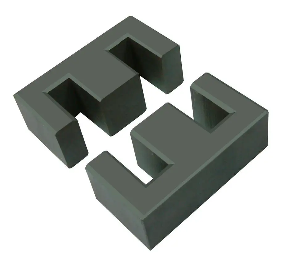 Ee2519 Ee25/10/6 Ee Core Soft Mn-Zn Magnetic Ferrite Core for High Frequency Transformer EMI EMC Solution