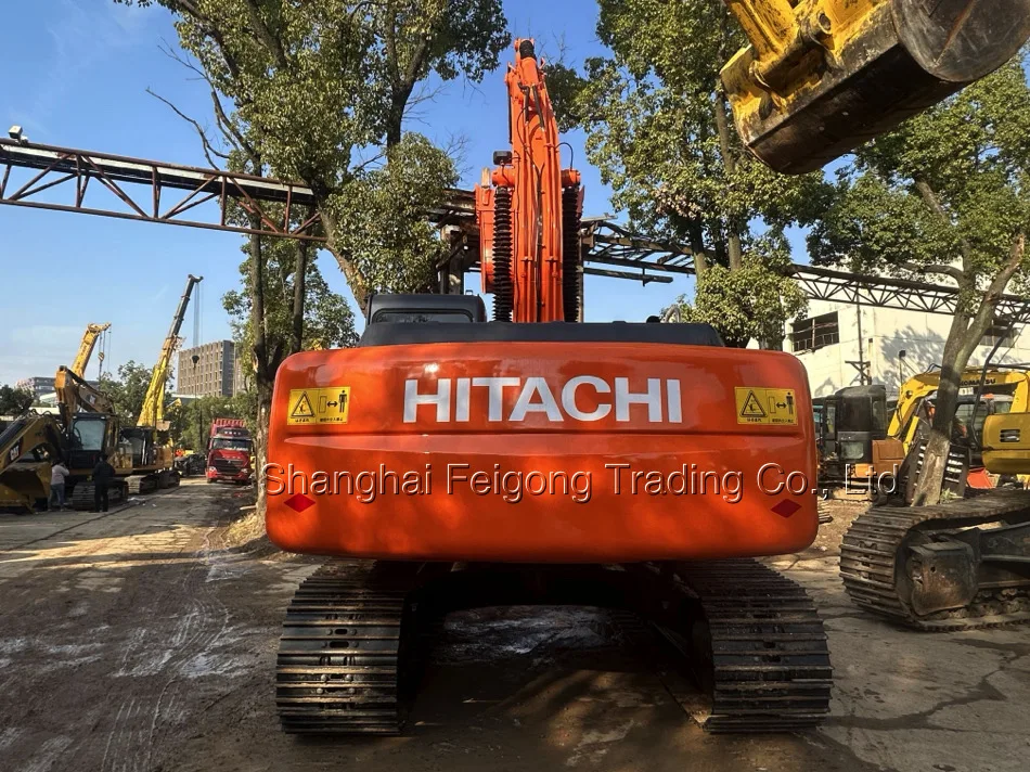 98% New High Quality Used Excavator Hitachi ZX200 Good Performance 20 ton Construction Digger Machine