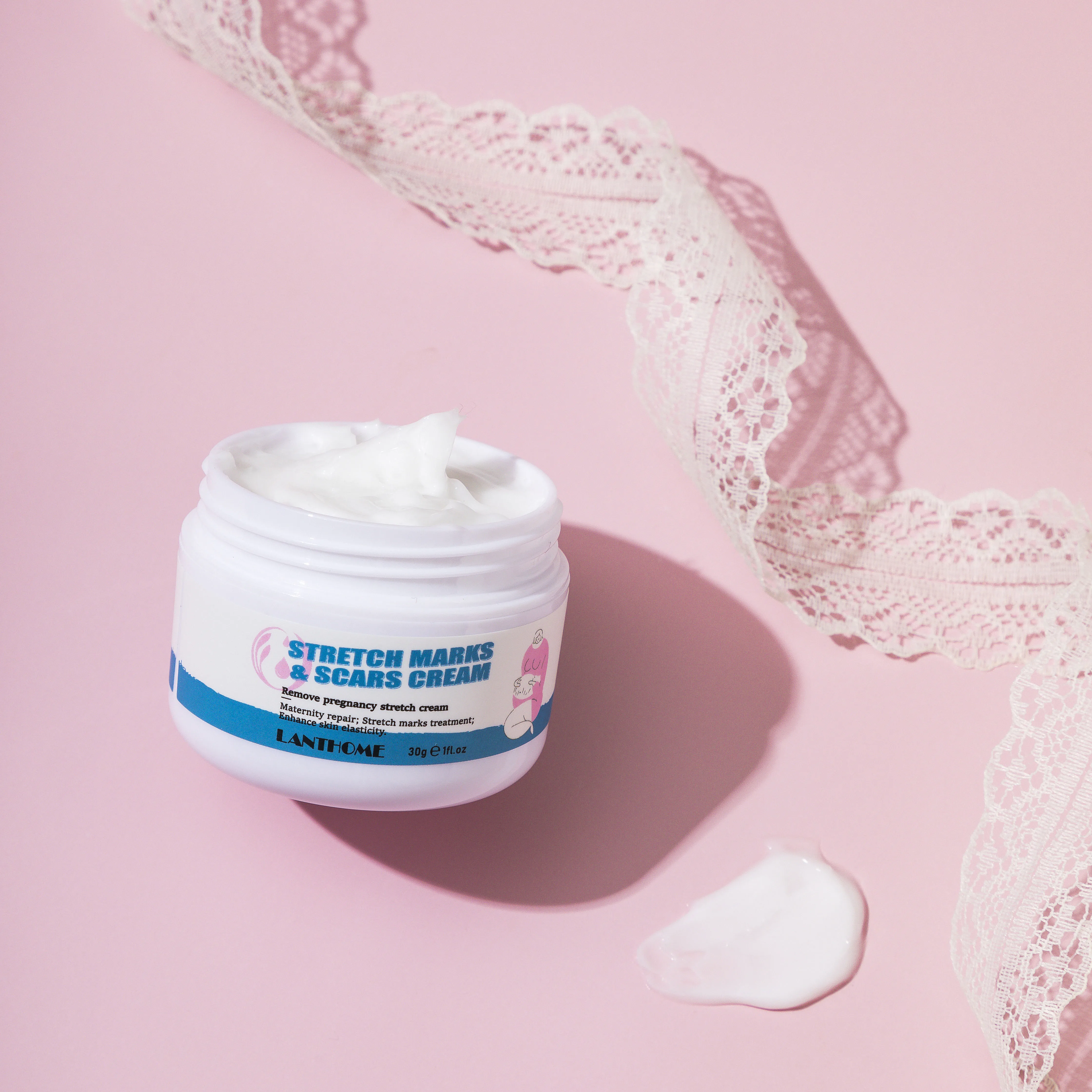  Lanthome Remove stretch marks scars acne bio essence laser facial Pimple Scar Pregnancy Nourish Postpartum Body Skin