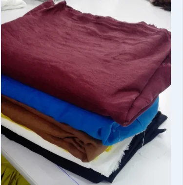 Чистая льняная ткань и льняная хлопковая ткань