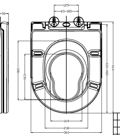 Bathroom  urea Baby training use  toilet seat family toilet seat