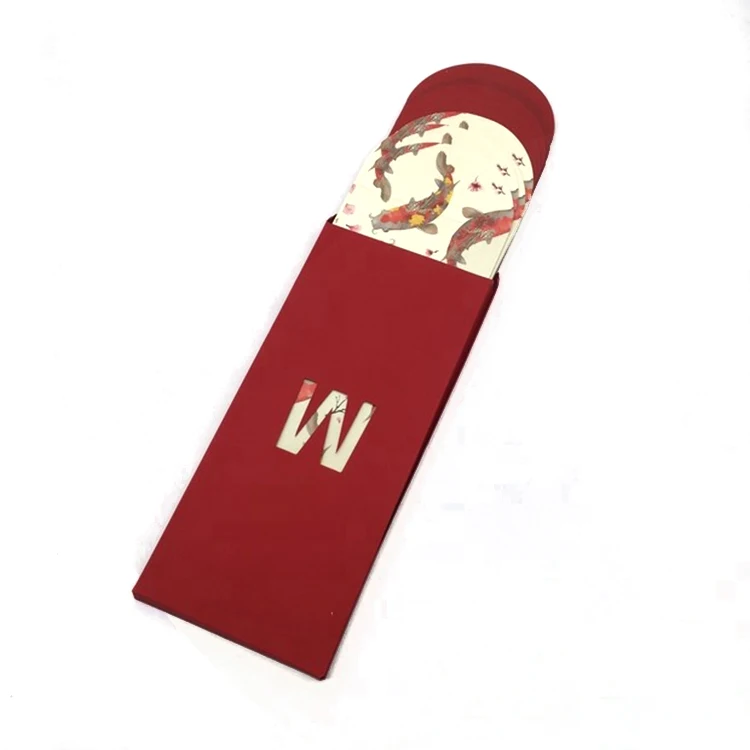 2022 New Design High Quality Red Packet Fancy Money Pocket With Custom Logo Red Envelope
