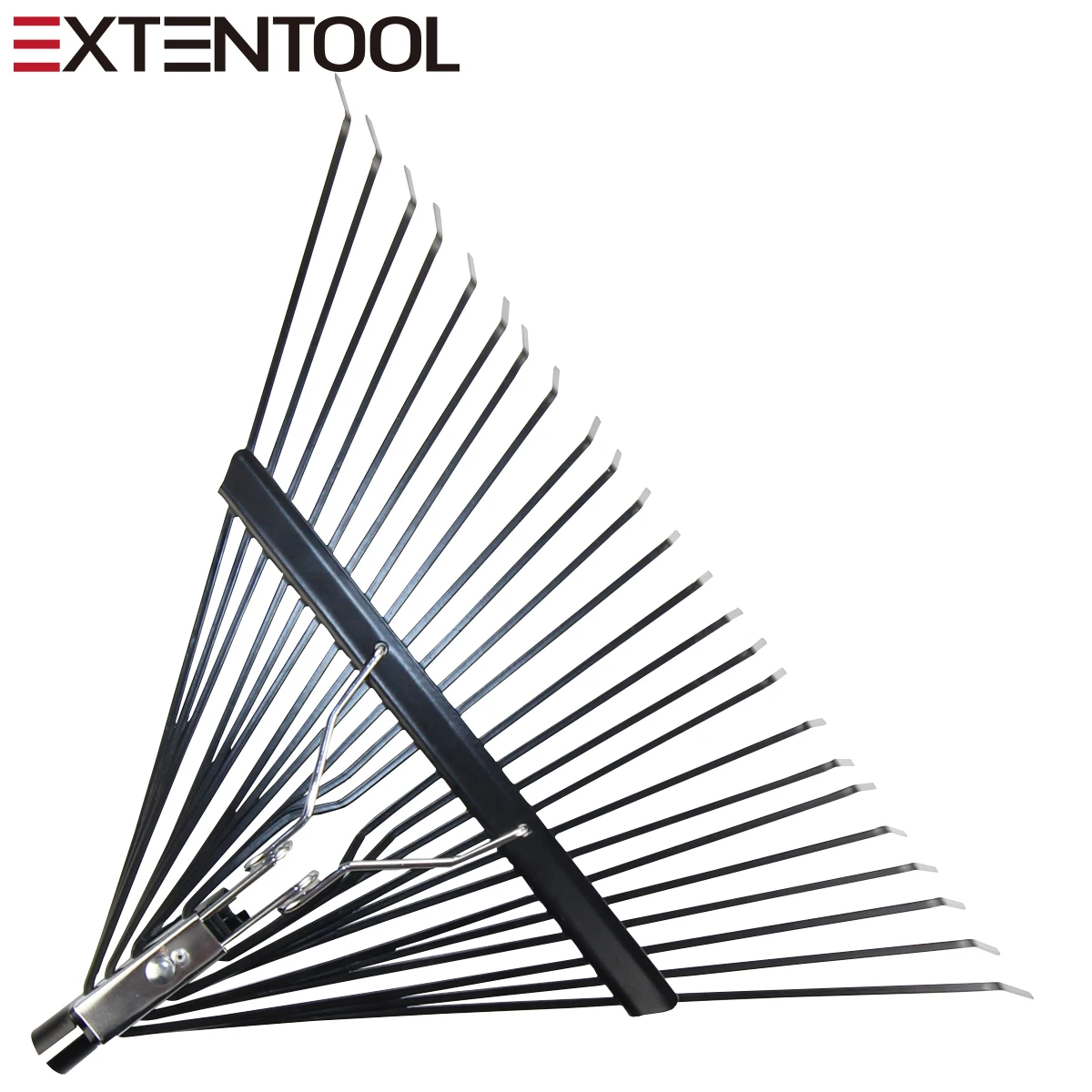 Extentool алюминиевые телескопические грабли листьев с деревянной ручкой ручной садовый инструмент выдвижная
