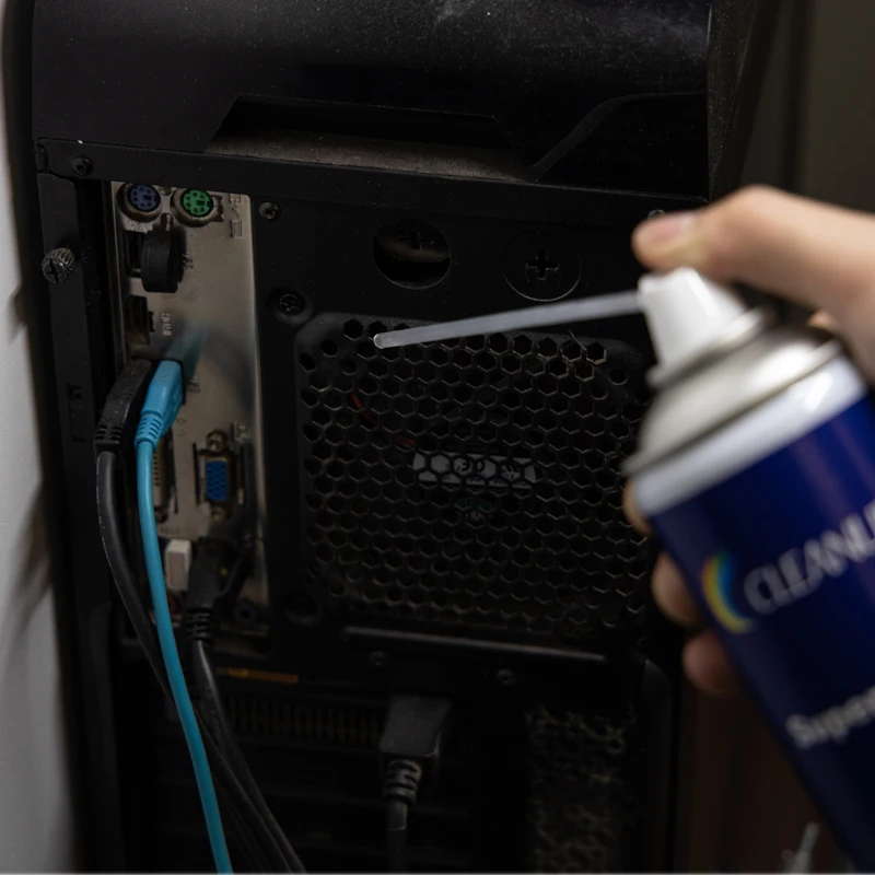 
Non Combustible 300ml Keyboard Computer Portable Cleaner Compressed Gas Air Duster Spary 