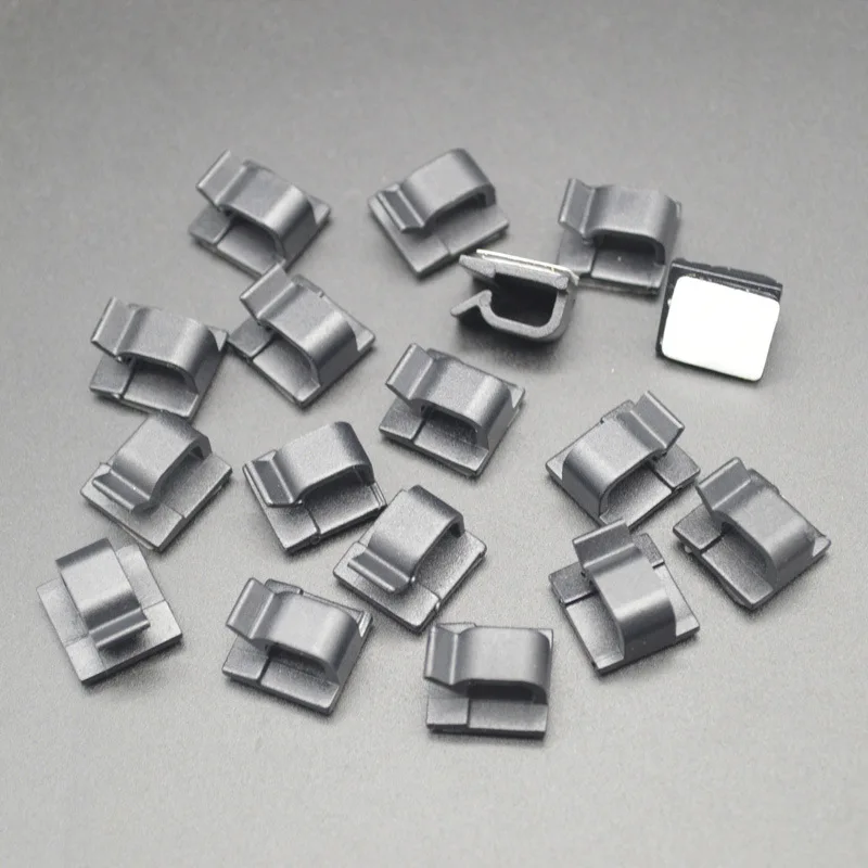 Adhesive fixed seat nylon line Clamp driving recorder cable clamp plastic cable tie XK 001 cord manager