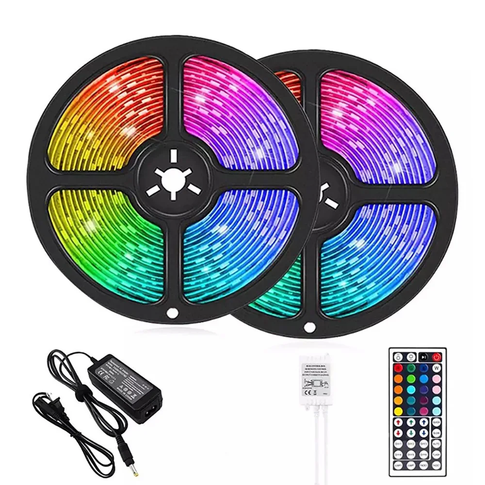 24keys SMD IR Remote Controller 5050 RGB led strip light Kit led stripe Light Ip65 Or Ip20 Led Strip Light