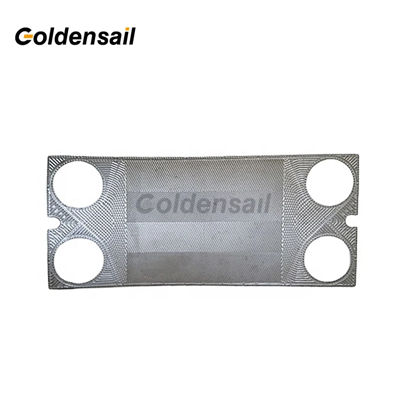 European high temperature br 03 middle plate for plate type heat exchanger
