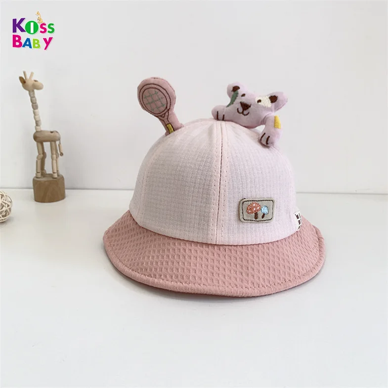Boys Hat Toddler Sun Hat Kids Breathable Bucket Sun Protection Cotton hat