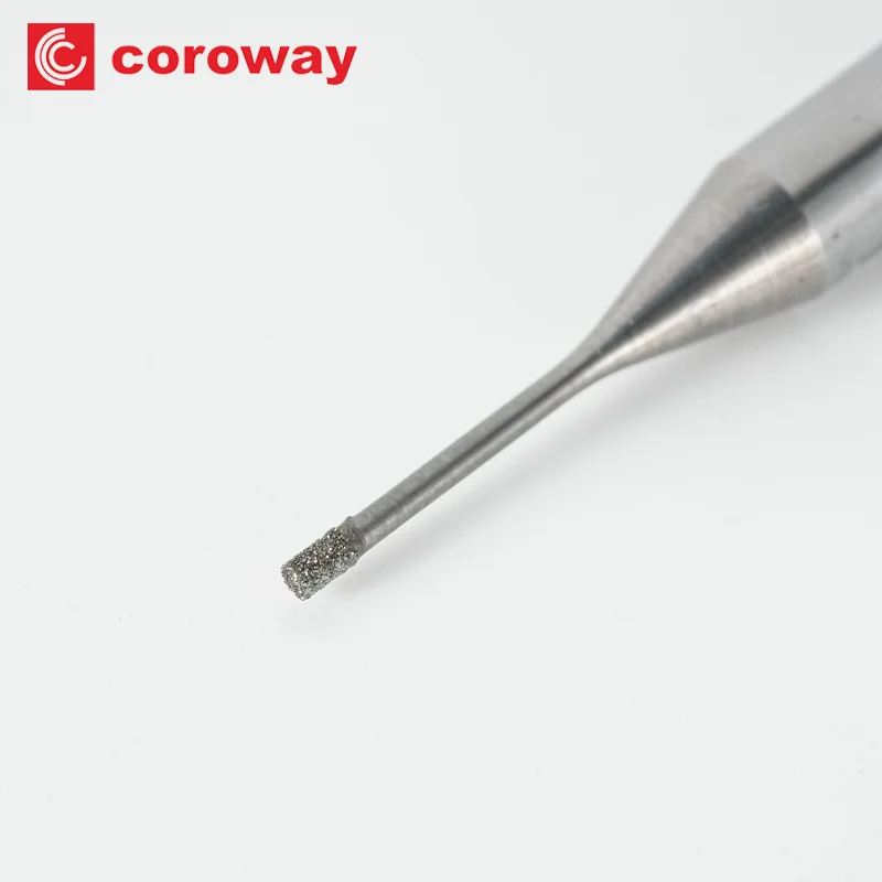 Diamond Grinding Head milling cutter 6/10mm Shank Bottom Metal Tungsten Steel Carbide Milling Cutter for Carving & Grinding
