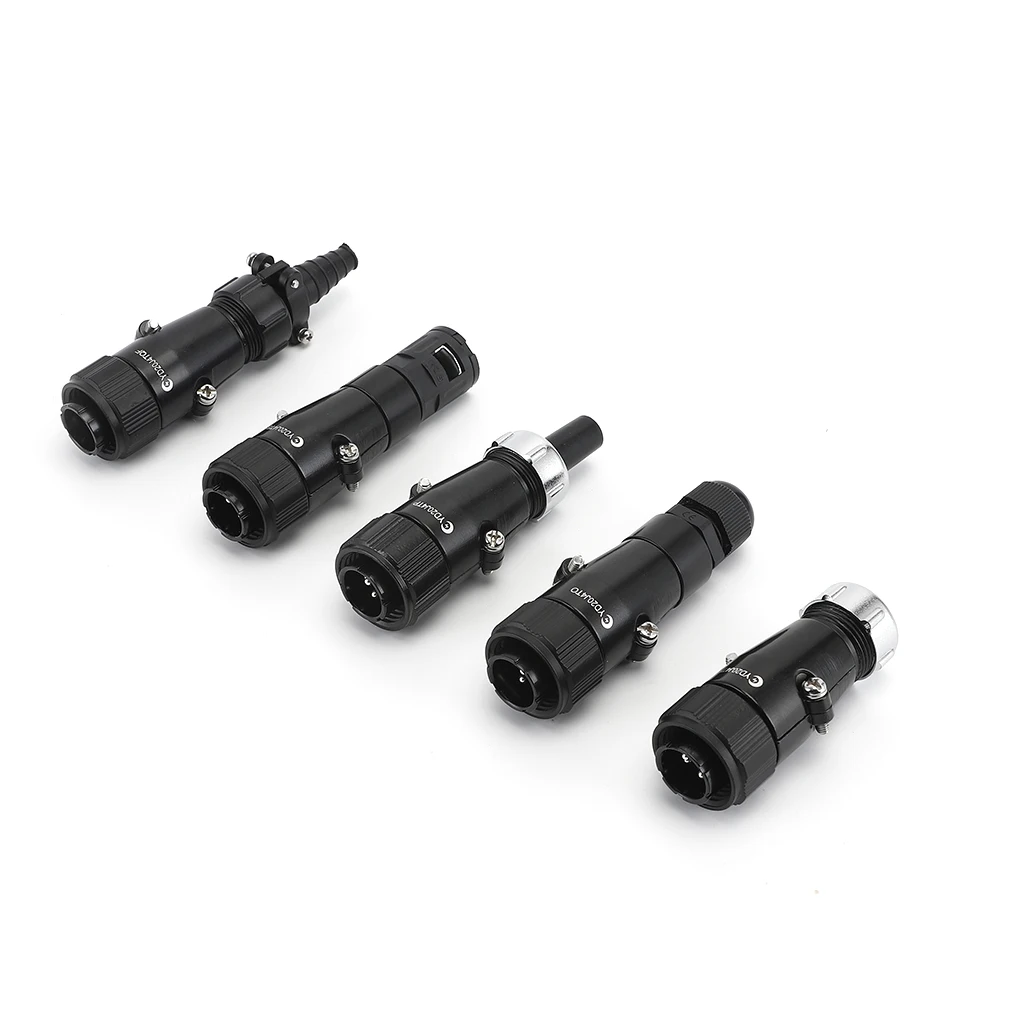 Manufacturer direct sale custom cable connector GX12 aviation plug socket 2 3 4 5 6 pin waterproof connector