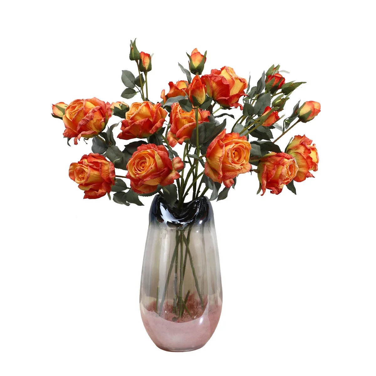 Long stem artificial peony flower wholesale faux silk 5branch 4heads fake flower peonies wedding supply for home decoration