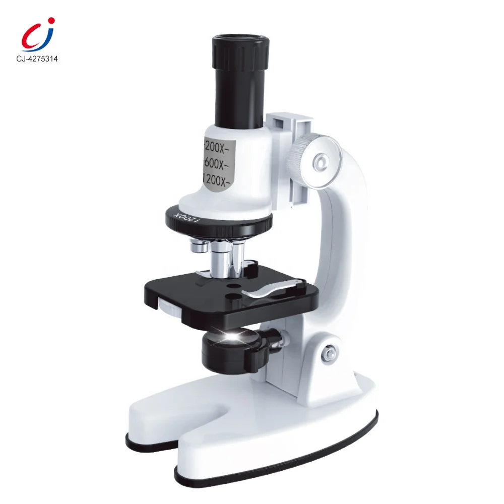 Chengji portable teaching microscope science learning toy set educational magnification explore high quality microscope for kids