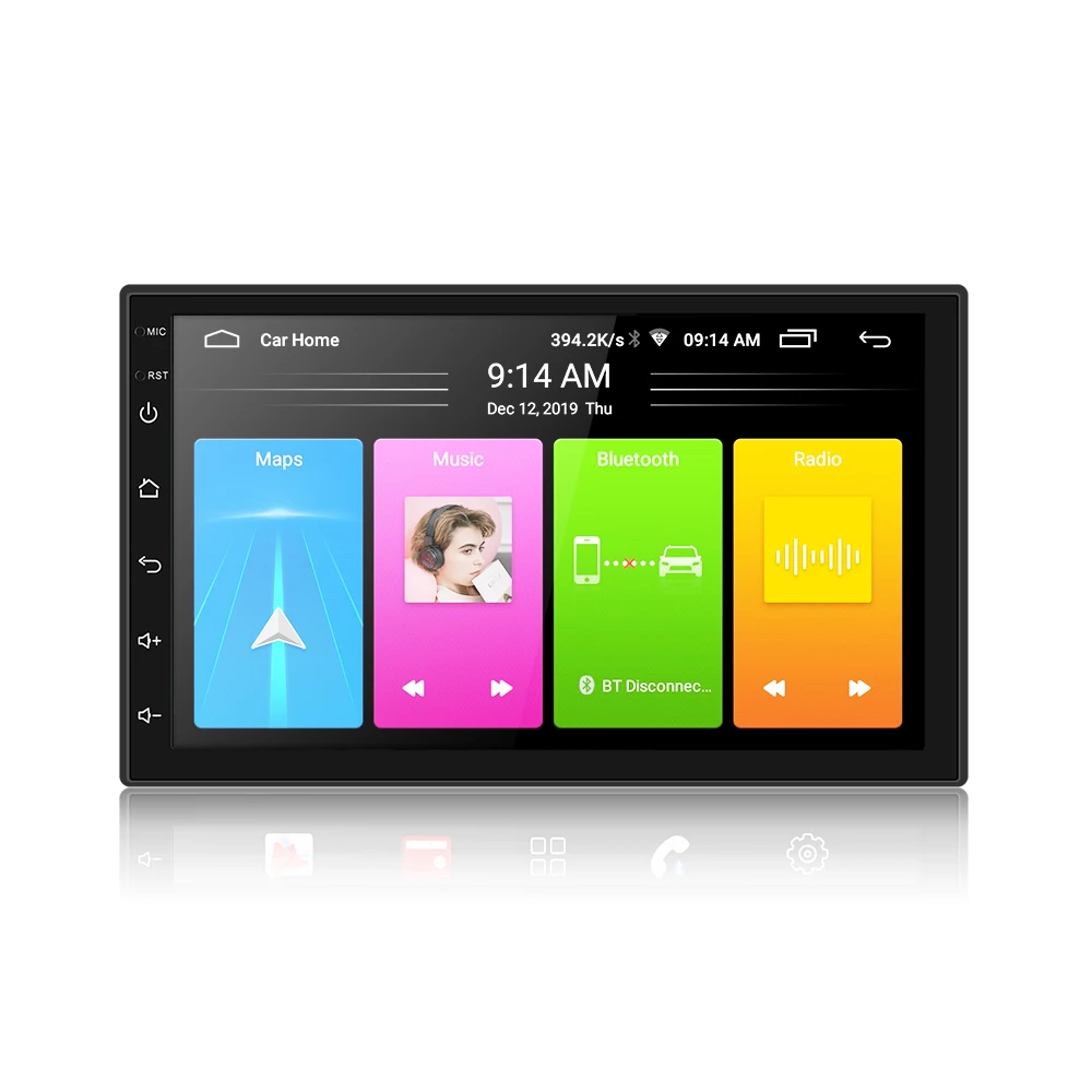 7 inch Android car Radio 2+32G With Carplay Android AUTO 2.5D Screen android 9.0
