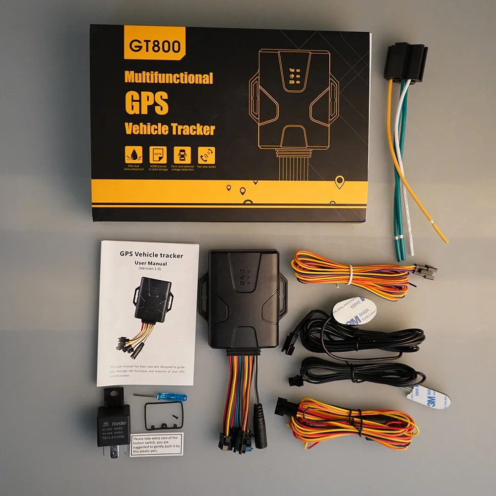 
Водонепроницаемый Многофункциональный GPS-Трекер JIMI GT800 с функцией отслеживания состояния двери 