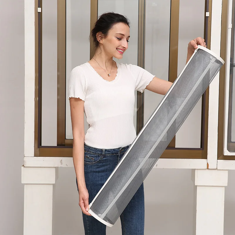 Магнитная сетчатая занавеска/оконный экран (хранить вдали от мух комаров и мелких насекомых