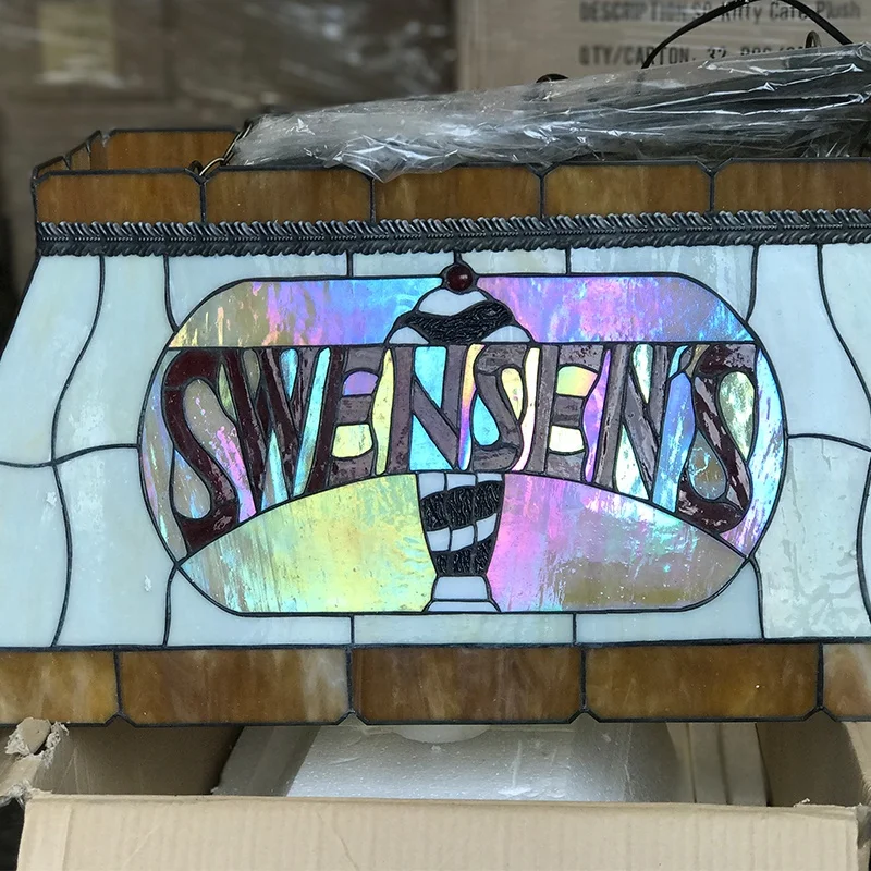 Custom pattern Chinese Church Colored Stained Glass For Door And Window Decorative glass