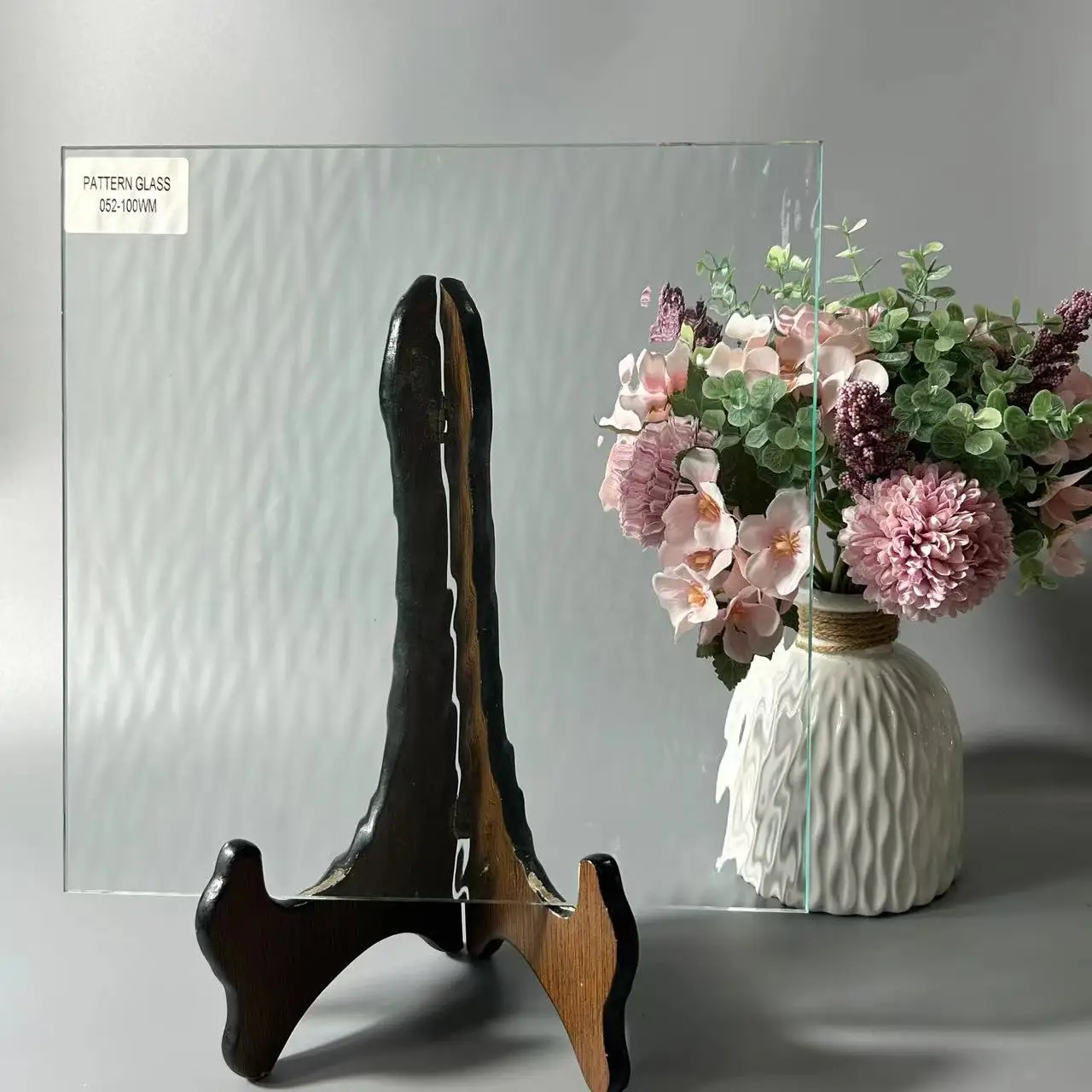 China glass mirror factory patterned glass panel tempered toughened decorative glass panel