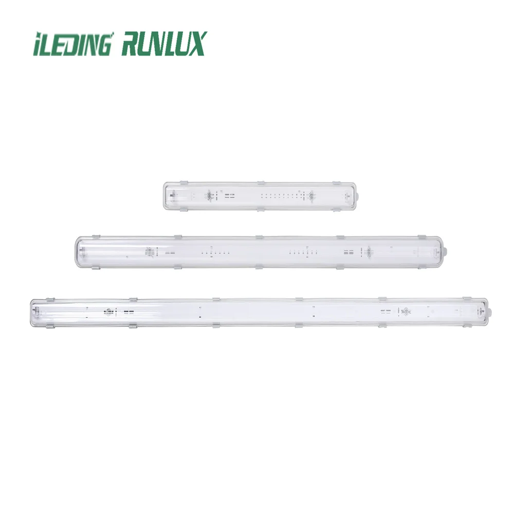 2FT 4FT 5FT T8 Led Tube Fluorescent Lights Triproof Waterproof Dustproof Weatherproof Vapor Tight Fixture