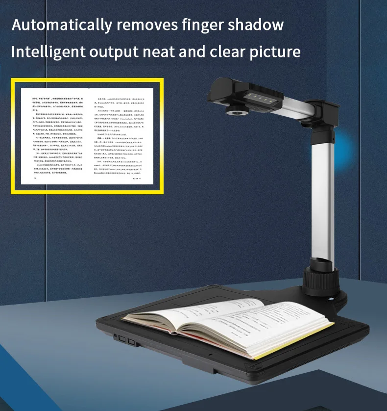 professional large capacity high speed over head fast book scanner also large format overhead book and document scanner portable