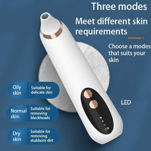 Durable And High Temperature Resistant Blackhead Instrument Rechargeable Pore Cleaner