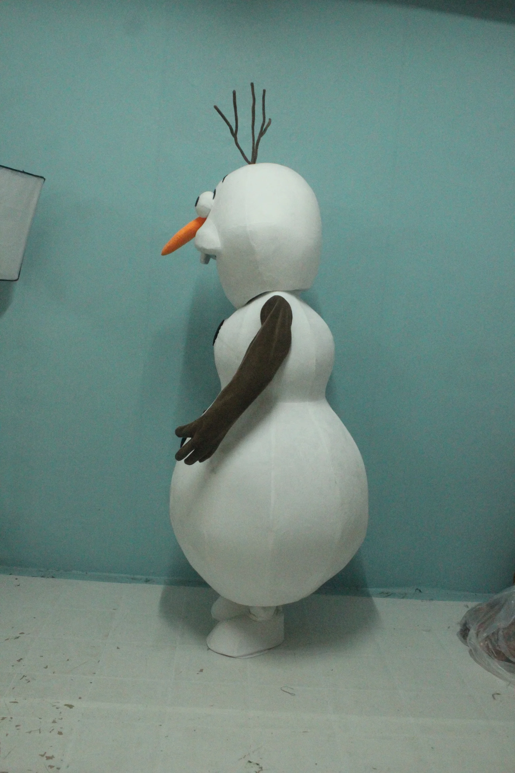 Enjoyment CE adults snowman olaf mascot costume for sale