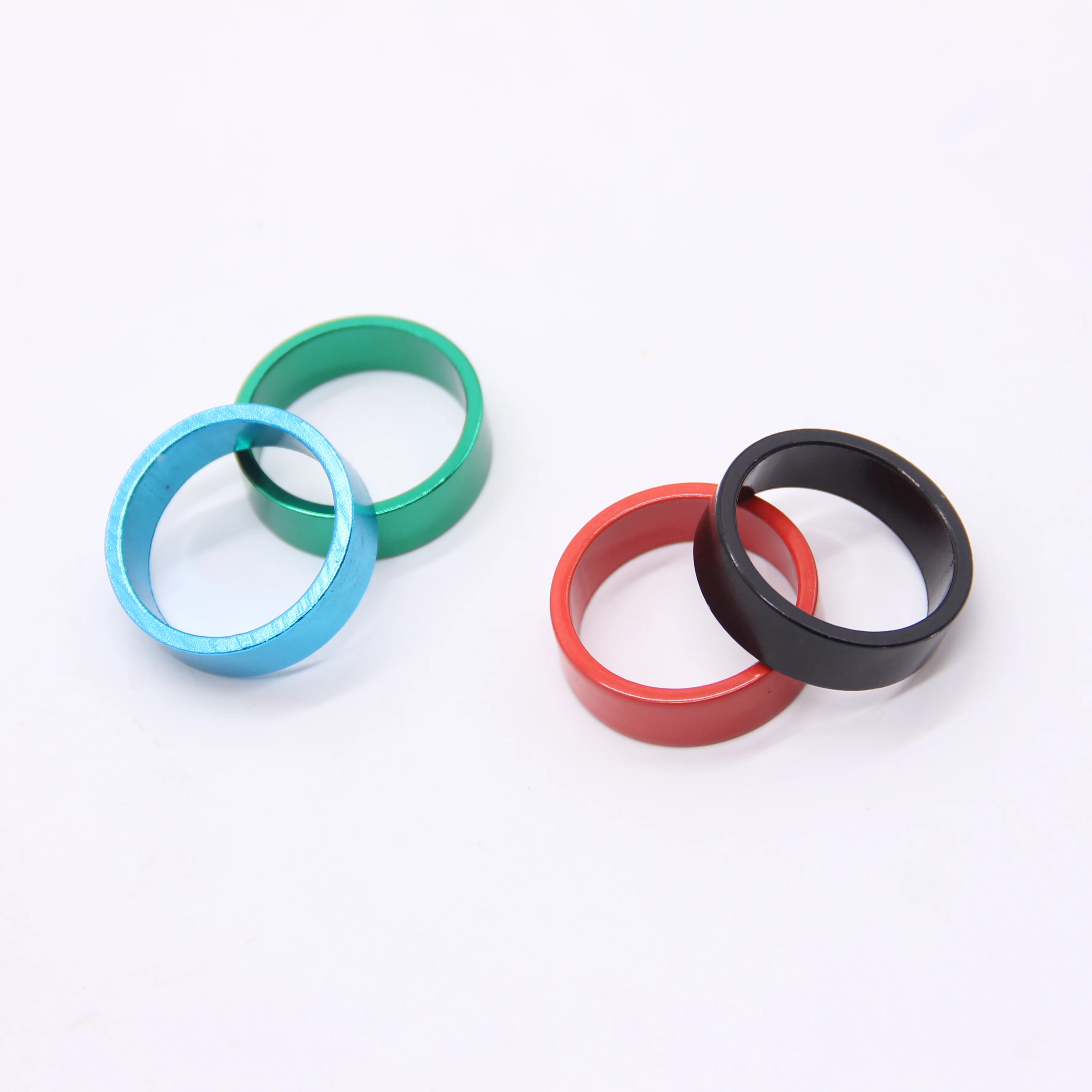 YT Wholesale Bike 28.8mm Fork Washer Bicycle Headset Adjusting Washer MTB Headset Shim Spacer Threaded Aluminum Headset