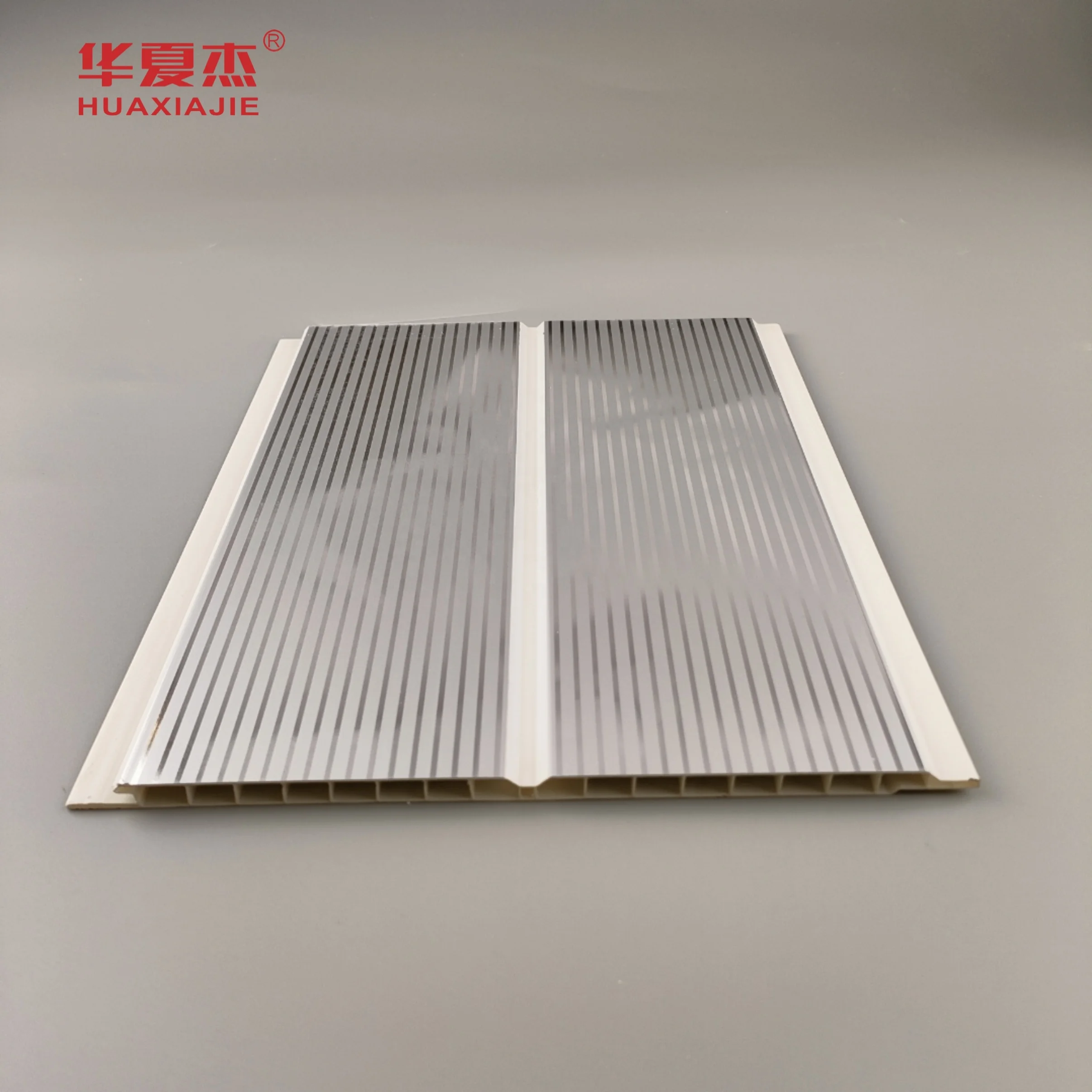 Factory direct sales 3D pvc wall panel hot stamping sliver pvc ceiling panels eco-frinendly for hotel decoration