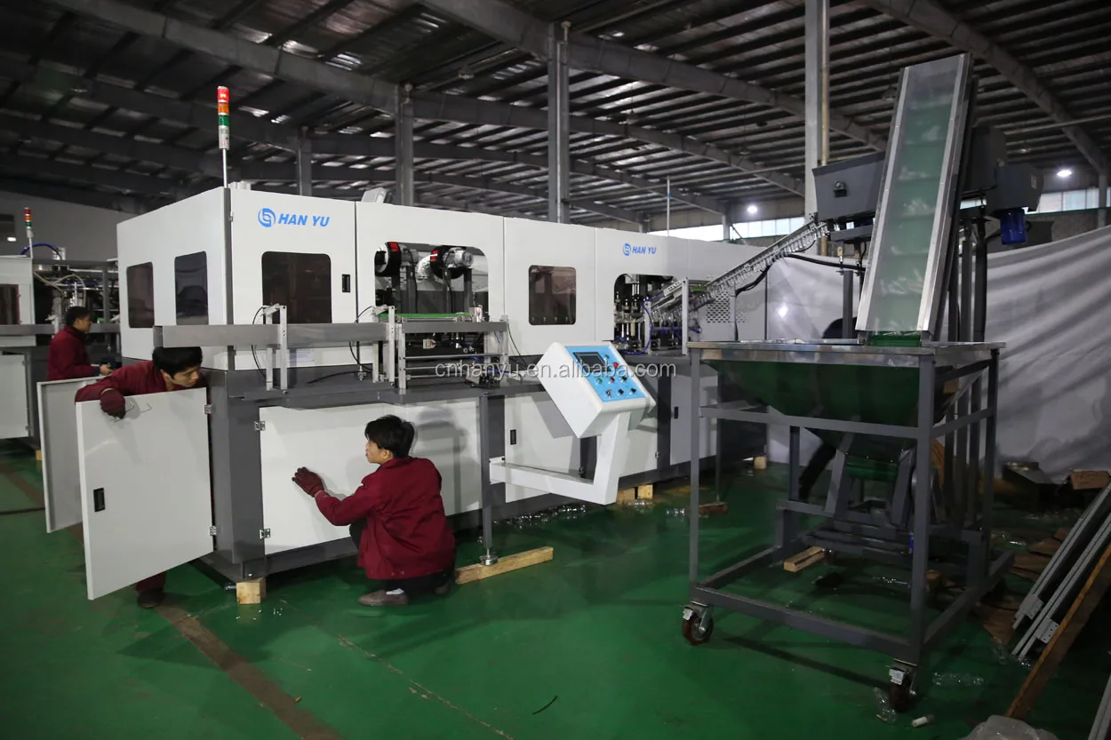 6cavity Fully automatic blow molding machine up to 2 liter PET bottle