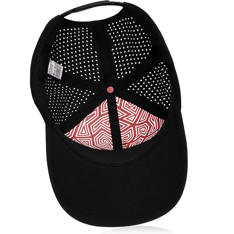 Premium australian black gray blue nylon curved brim mesh 6 panel trucker cap