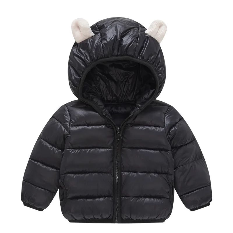 Hao Baby Kids Down Jacket Cotton  Boys and Girls Winter Light Jacket Cute Coat