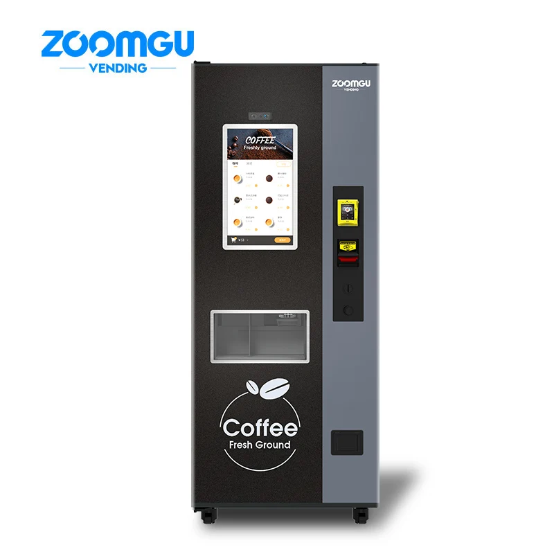 Zoomgu wholesale Cheap  Automatic Maquina Expendedora Coffee Vending  Machine For Hot Drinks