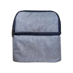 Fitness Food Safe Insulated Zippered Thermal Cooler Lunch Bag Portable Cationic Waterproof Insulation Lunch Box Bag