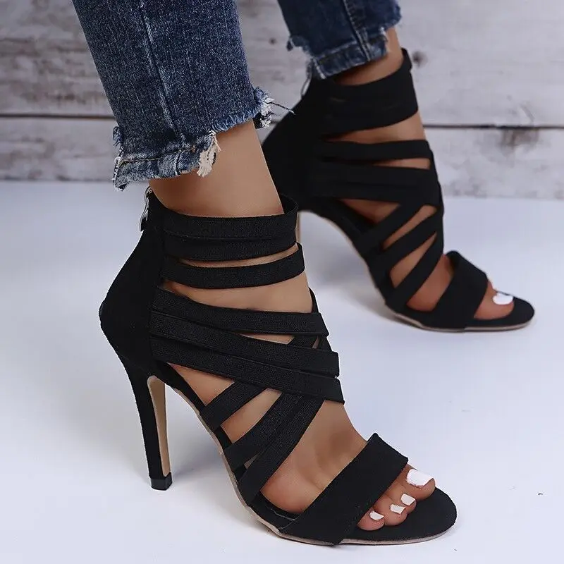 Elegant Bridal Shoes Pointed-Toe Rhinestone High Heels Stilettos Fashion White Wedding Shoes For Women