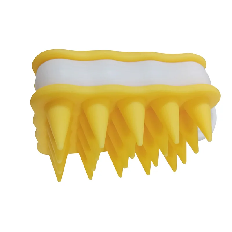 Gloway Manufacturer Plastic ABS Silicone Barber Household Growth Bath Wash Fancy Bulk Scalp Massager Shampoo Hair Brush