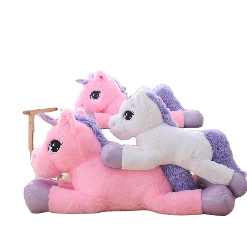 Wholesale Custom Ce Certified Plush Soft Stuffed Animal Unicorn Toy